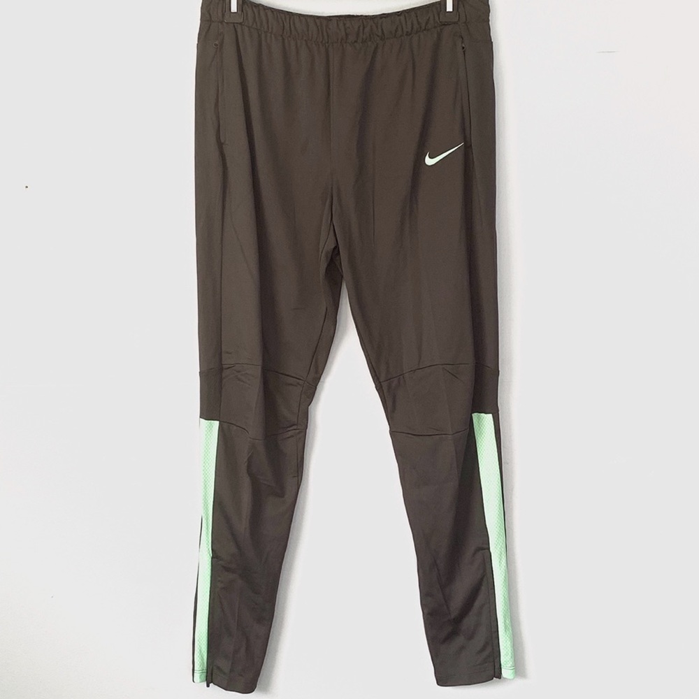 NIKE — Mint/Grey Jogger Sweat Pants w/zippers. XL